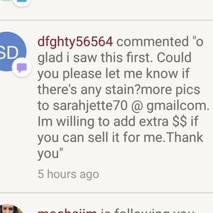 This is a scammer on poshmark